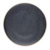 Olympia Anello Stoneware Raw Edge Plates Ink Black 285mm Pack of 4