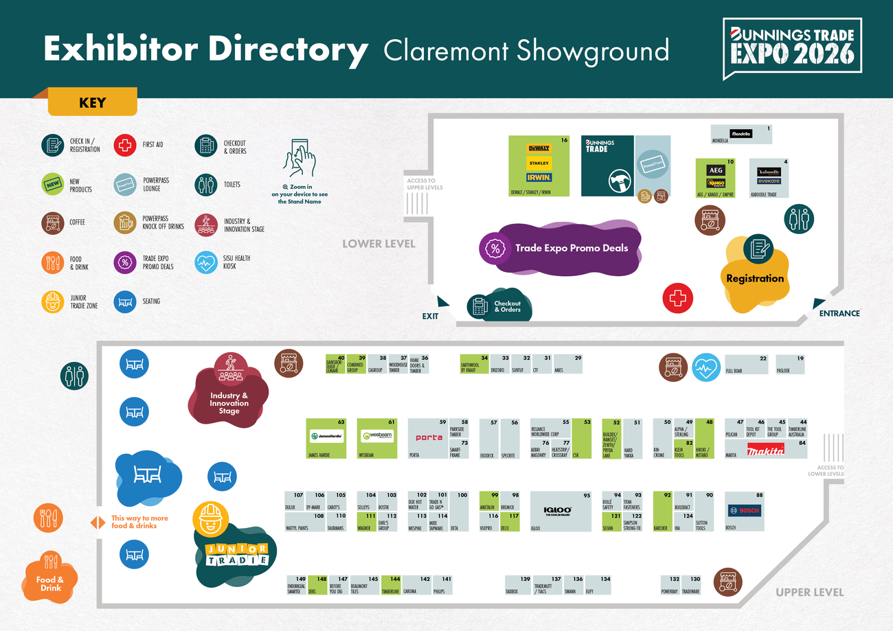 Trade Expo Perth 2026 Directory