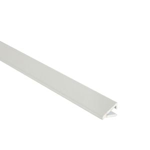 QEP 12.5mm x 2.5m White Afterfit Tile Trim