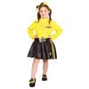 The Wiggles Yellow Headband and Shoe Bows for Kids Halloween Costume Set Accessory, CHILD