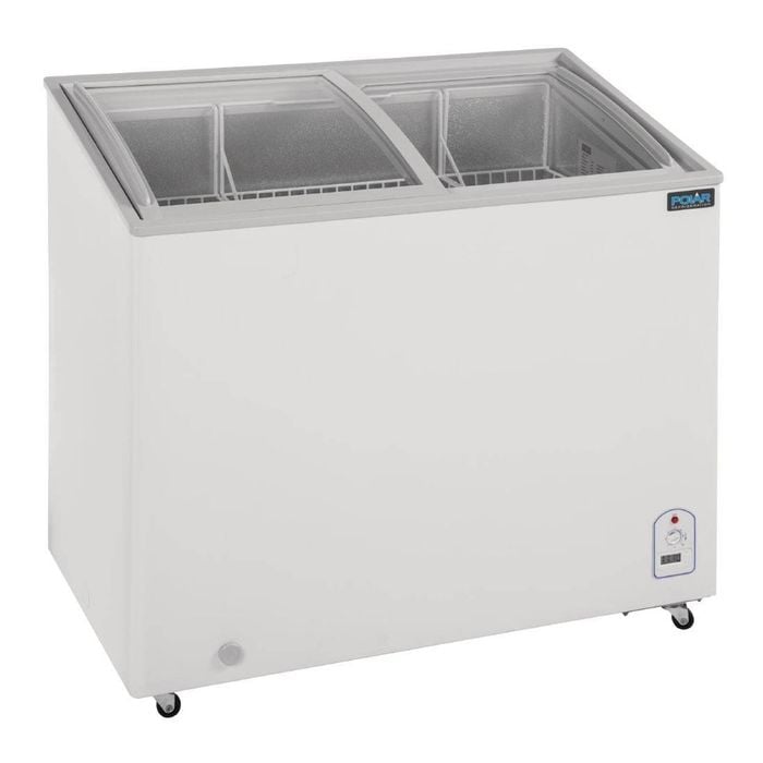 Polar G-series Display Chest Freezer 200ltr 920x953x553mm Commercial Refrigeration Storage