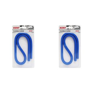 2x Kent Flexible Curve 600mm Home/school Technical Drawing/graphic Design