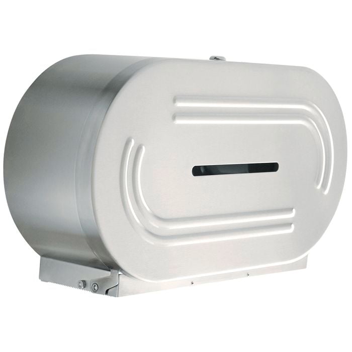 Bradley Australia Double Jumbo Toilet Tissue Dispenser