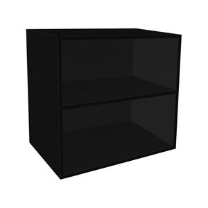 Kaboodle 200-299mm Molasses V Customisable Deep Open Med Wall Shelf - Molasses V