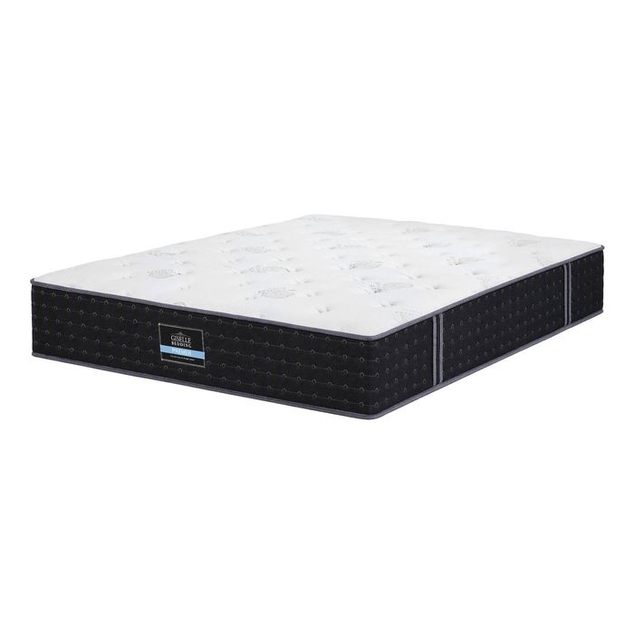Giselle Queen Reversible Spring Mattress Cashmere Cover Gel Foam Firm 35cm