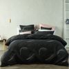 Bianca Tabu Charcoal Quilt Cover Set Queen