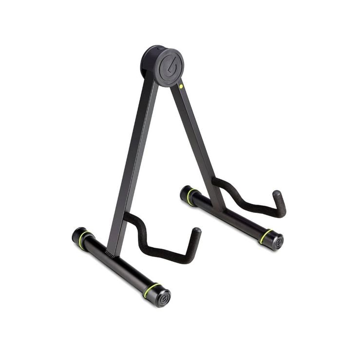 Gravity SoloG A-Frame Stand Rack For Acoustic/Classical Guitar - Black