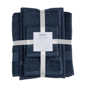 Algodon St Regis Collection Towel 7 Piece Pack - Navy