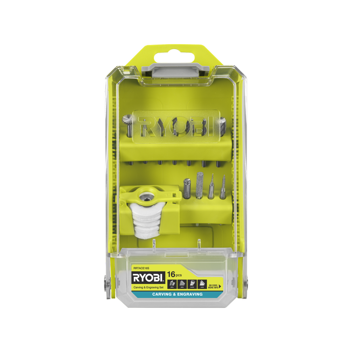 Ryobi 16 Piece Carving & Engraving Set