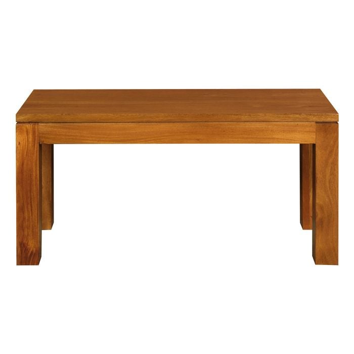 Centrum Furniture Amsterdam Solid Mahogany Timber Bench 90 x 35 cm - Light Pecan