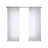 Windoware 180 x 223cm White Misty Eyelet Sheer Curtain - 1 Pack