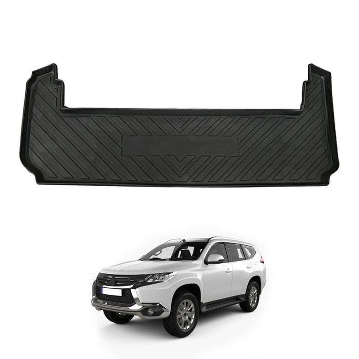 AUSGO Boot Liner for Mitsubishi Pajero Sport 2015-Onwards 7-Seat Cargo Trunk Mat Boot Mat
