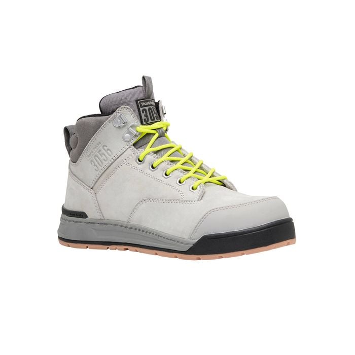 Hard Yakka Size 6 Grey 3056 Steel Cap Zip Safety Boots