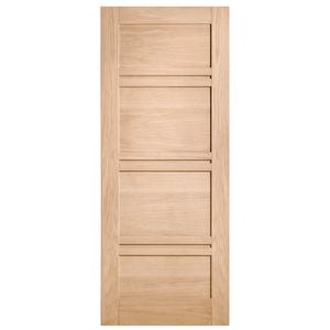 Corinthian 2340 x 820 x 35mm Internal Door White Oak Moda AMOD22