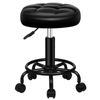 ALFORDSON Salon Stool Gaslift Chair All Black