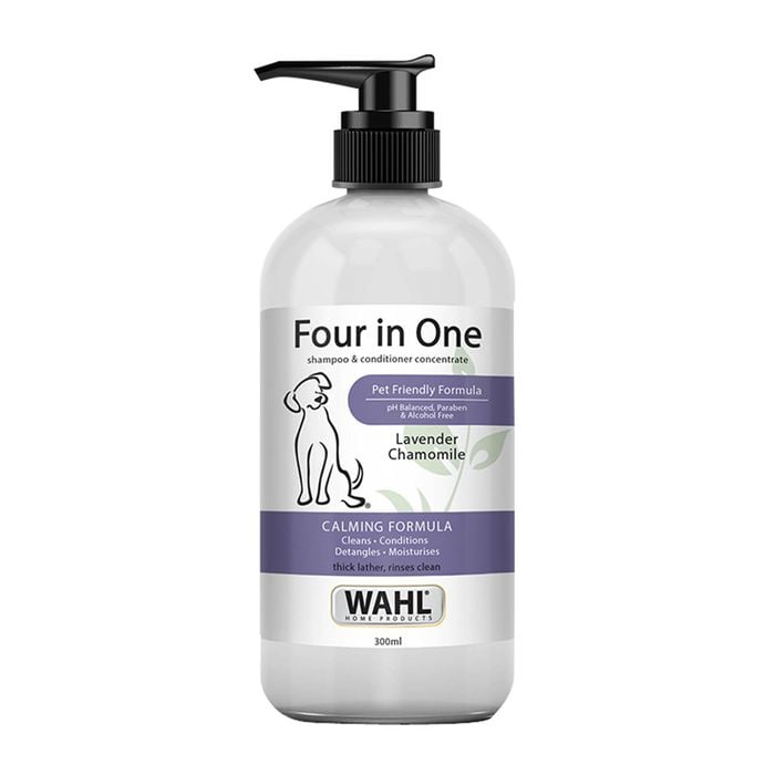 Wahl Four in One Shampoo & Conditioner Concentrate for Dogs 300ml