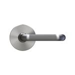 Schlage Brushed Satin Chrome Medio Series Centra Pivacy Lever Set