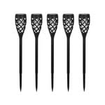 Click 32.5cm Fiamma Solar LED Pathway Light - 5 Pack