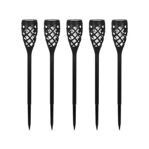 Click 32.5cm Fiamma Solar LED Pathway Light - 5 Pack