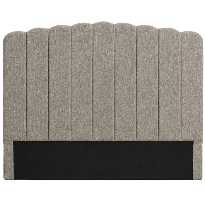 Purton Headboard Chenille Grey - Queen