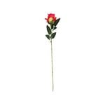 50cm Artificial Rose Bud Stem Red