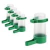 Rooster Farms 5x Bird Cage Water Dispenser Drinker For Pet Parrot Budgie Aviary