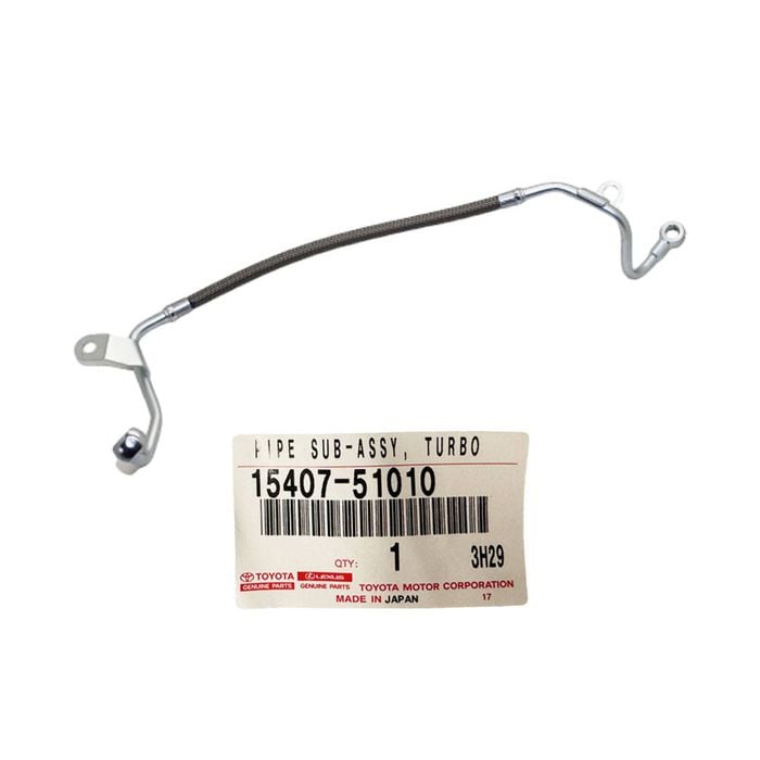 Genuine Turbo Charger Oil Feed Pipe For Toyota Landcruiser 70 Series 1vd-ftv V8 4.5l