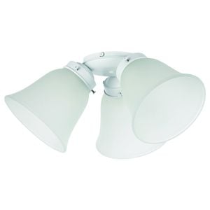 Eglo Waikiki Fan Light 3x40w White (Light Kit Only, Fan Sold Separately)