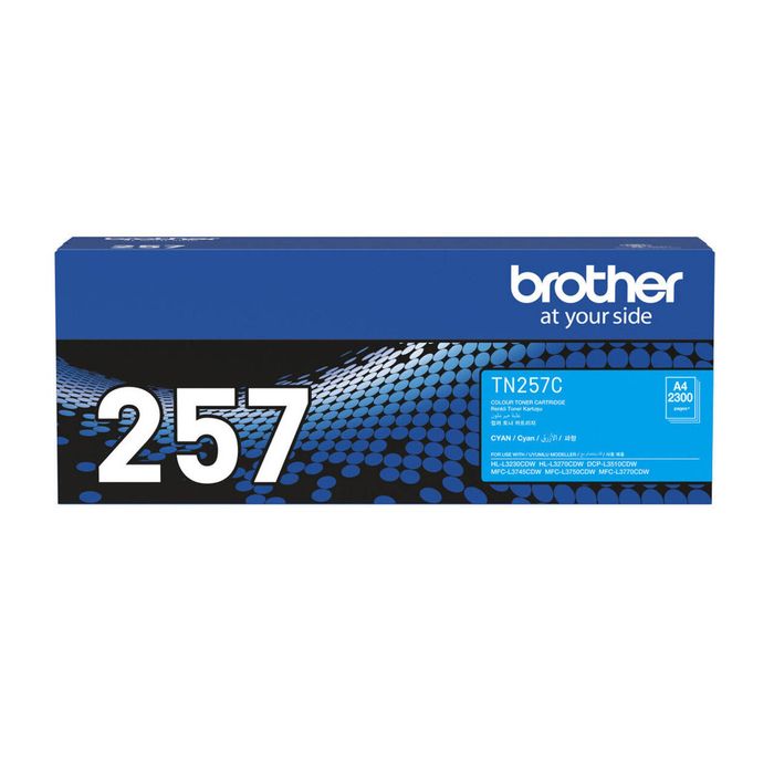 Brother Brother TN257 Cyan Ink Cartridge Toner TN-257C Genuine Original