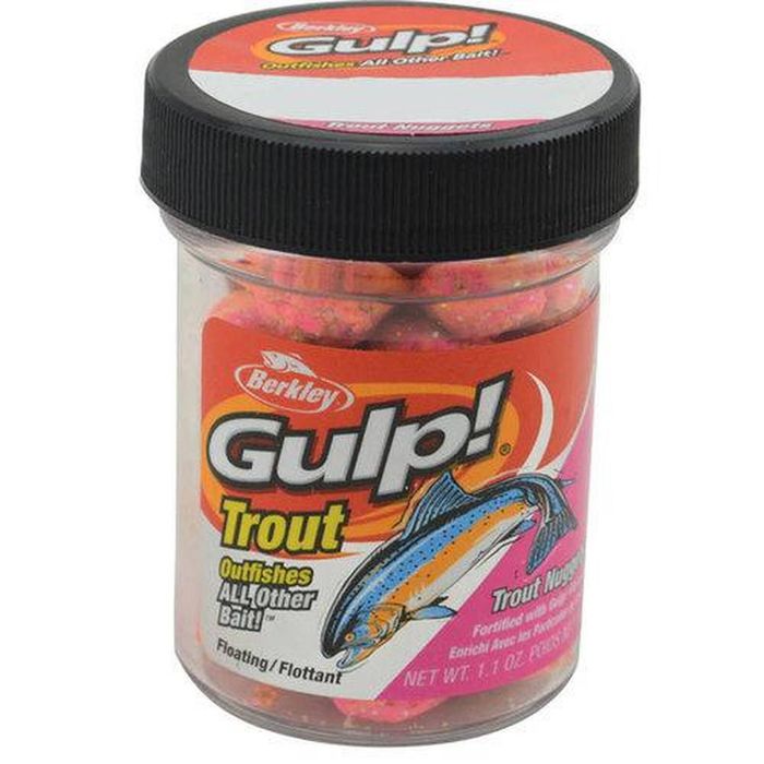 Berkley Gulp Nuggets Trout Fishing Bait Sherbert Burst