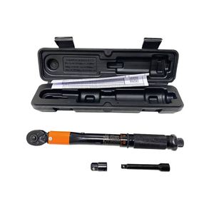 Digitel 3pc 1/4 Inch Drive Click Torque Wrench Ratchet Socket With Adaptor Extension