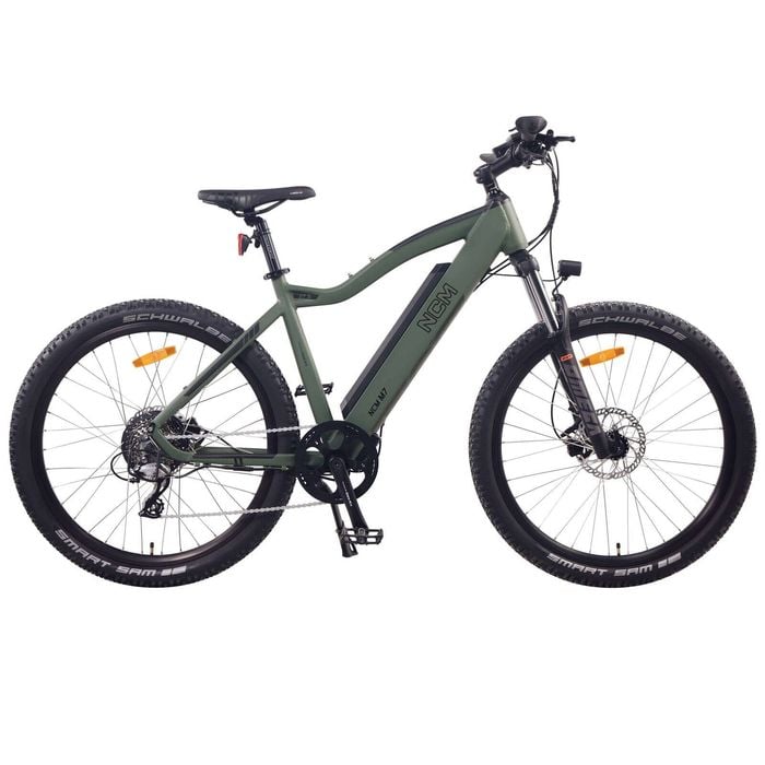 Ncm M7 Electric Mountain Bike, E-mtb, 250w, 48v 19ah 912wh Battery [army Green 27.5"]