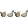 2x 2pc LVD Birds Aqua Decorative Sculpture Home/Lounge Decor