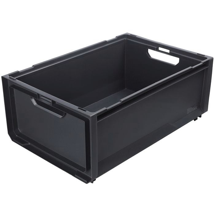 Ezy Storage 44L Grey Bunker System Crate