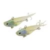 Swimerz 95mm Soft Vibe Clear, 2 Pack