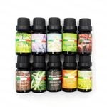 Aroma Diffuser Oils Gift Pack 10ml 10 Pack Maroon