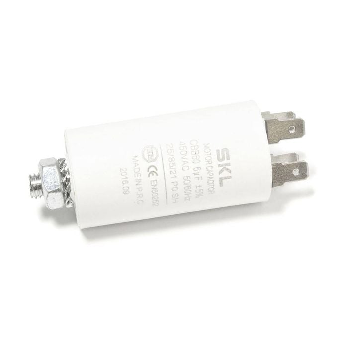 Universal Dryer Motor Run Capacitor 6Uf CAPACITOR006. Suits Universal