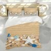 3D Starfish Pearl 286 Bed Pillowcases Quilt King Single Size