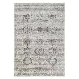 Loopsie-180cm X 120cm-evren Brown Tribal Washable Rug