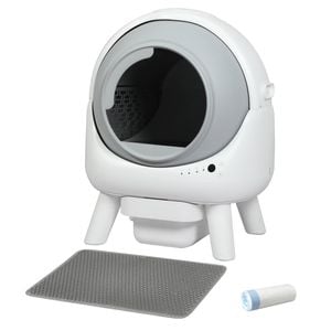 PaWz Automatic Self-Cleaning Smart Cat Litter Box - White