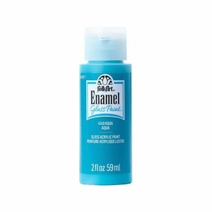 Folk Art 59ml Aqua Enamel Paint