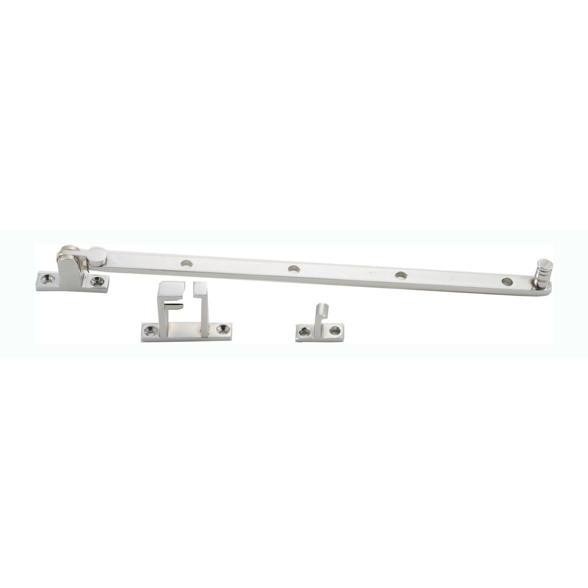 Miles Nelson Window Stay 300mm Chrome - Bunnings New Zealand
