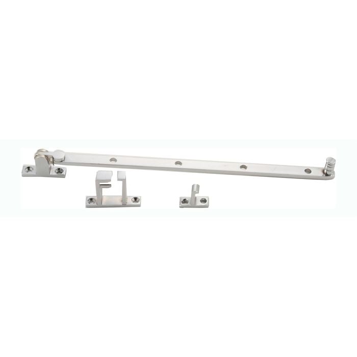 Miles Nelson Window Stay 300mm Chrome