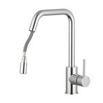 Estilo 35mm Chrome Side Lever Pull Down Sink Mixer WELS 5 Star 6L/min 
