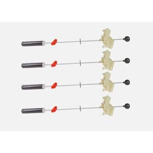 X4 Oem Quality Washing Machine Suspension Rods Assembly - 424495p, Suits Fisher And Paykel