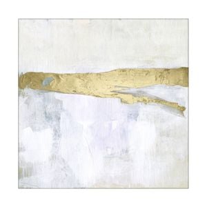 Artey | Gold Ribbon Horizon II - Stretched Canvas - Stretched Canvas - 140 x 140cm