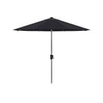 Coolaroo 3m Round Black Bronte Market Umbrella