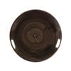 Churchill Coupe Plates Stonecast Patina Black 288mm 12 Pack