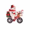 P&P Red White Acrylic Plastic Christmas Decorative Ornament Creative Holiday Home Decor