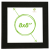 Picture Photo Mount - To Fit Frame Size 8 x 8" for Image Size 6 x 6"